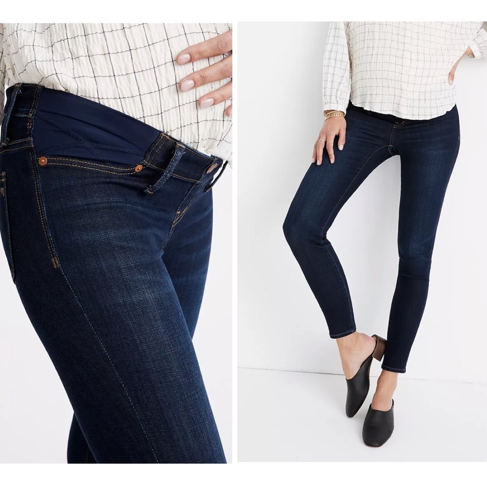 Madewell Maternity Skinny Jeans 24